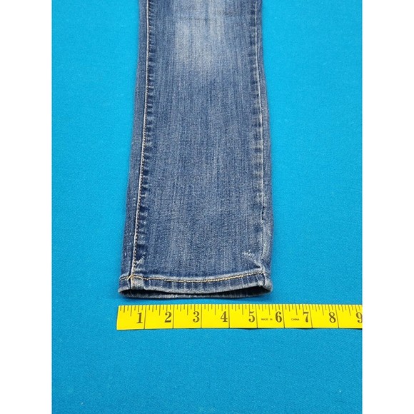 Old Navy Rockstar Women’s Jeans Size 14 Reg Blue Medium Wash - Picture 10 of 10